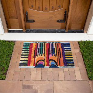 Paillasson Drôle Barcode Doormat