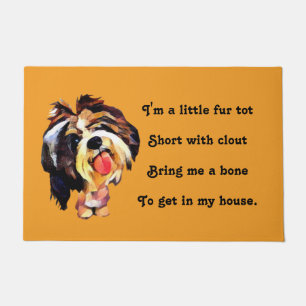 Paillasson Drôle Cartoon Chih Tzu Dog Doormat
