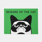 Paillasson Drôle chat en colère (Devant)