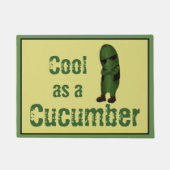 Paillasson Drôle comme un concombre frais (Devant)