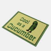 Paillasson Drôle comme un concombre frais (Incliné)