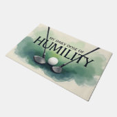 Paillasson Drôle Golf Quotidien Dose D'Humilité (Incliné)