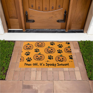 Paillasson Drôle Halloween mat Pour Amoureux de les chats