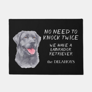Paillasson Drôle Pas Besoin De Frapper Labrador Retriever