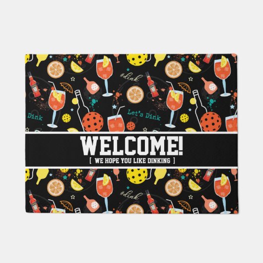 Paillasson Drôle personnalisable Boissons et boissons - pickl (Devant)