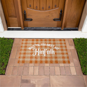 Paillasson Drôle Rencontrez le Kinfolk Rustic Country