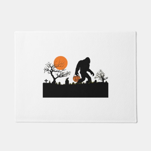 Paillasson Drôle Sasquatch Bigfoot Halloween T-shirt costume (Devant)