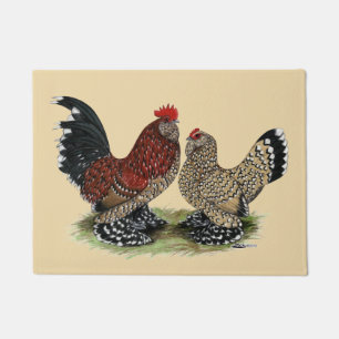 Paillasson D'Uccle Bantams : Mille Fleur