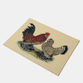 Paillasson D'Uccle Bantams : Mille Fleur (Incliné)