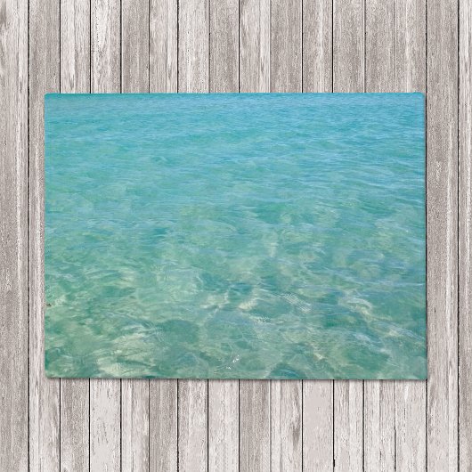 Paillasson Eau cristalline Bleue Plage