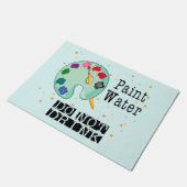 Paillasson Eau de peinture ne buvez pas (Incliné)