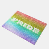 Paillasson Éclater le Gay pride bruyant (Incliné)