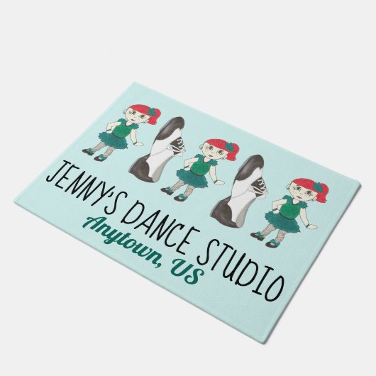 Paillasson École de danse Studio Tap Chaussures enseignant Da (Incliné)