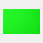 Paillasson écran vert néon, cool couleur uni clair (Devant)