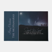 Paillasson Écriture de la Nativité des hommes WISE Noël Perso (Devant)