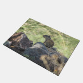 Paillasson Écureuil de roche de bébé (Incliné)