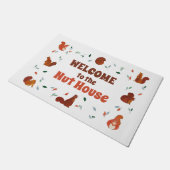 Paillasson Écureuil drôle (Incliné)