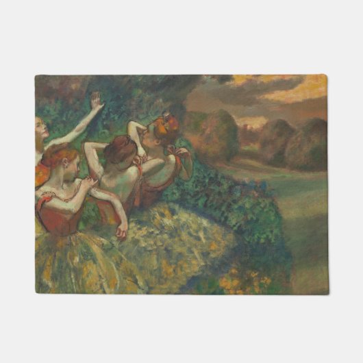 Paillasson Edgar Degas Quatre Danseurs Impressionniste (Devant)