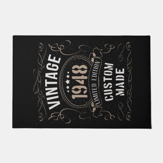 Paillasson Édition limitée vintage 1948 sur mesure (Devant)