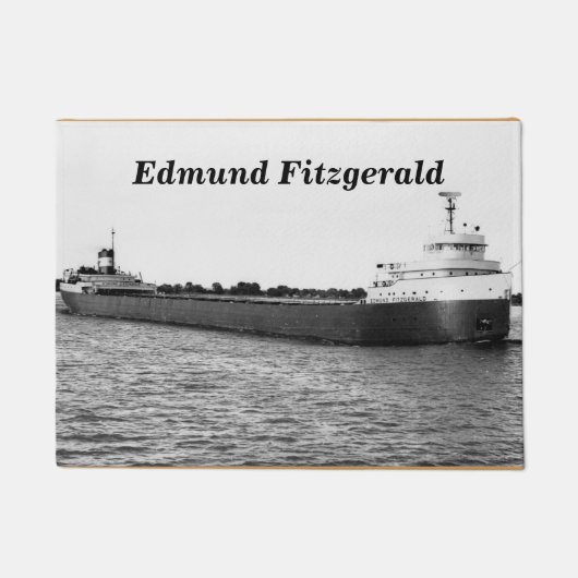 Paillasson Edmund Fitzgerald Fitz puissant à customiser (Devant)