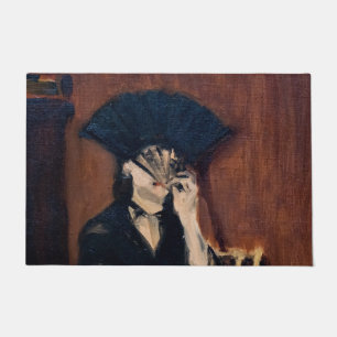 Paillasson Edouard Manet - Berthe Morisot avec un éventail