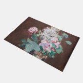 Paillasson Edouard Manet - Fleurs dans un Vase de Cristal (Incliné)