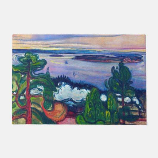 Paillasson Edvard Munch - Fumée de train (Devant)