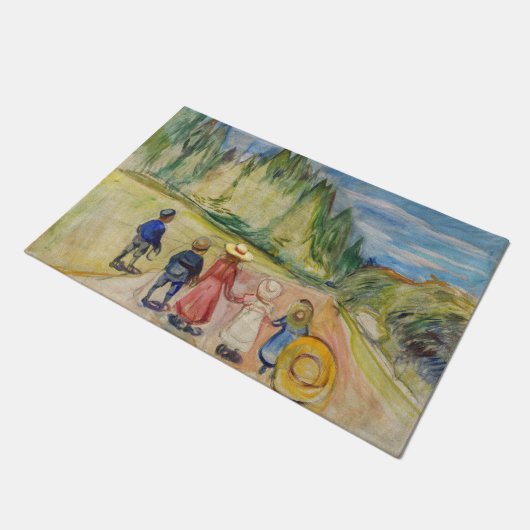 Paillasson Edvard Munch - La forêt Fairytale (Incliné)