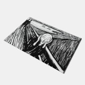 Paillasson Edvard Munch - La lithographie de cri (Incliné)