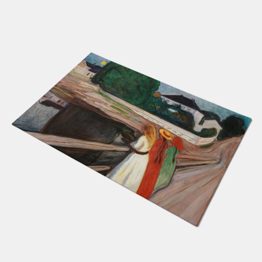 Paillasson Edvard Munch - Les filles sur le pont (Incliné)