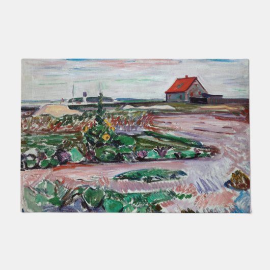Paillasson Edvard Munch - Seashore. Paysage près de Lubeck (Devant)