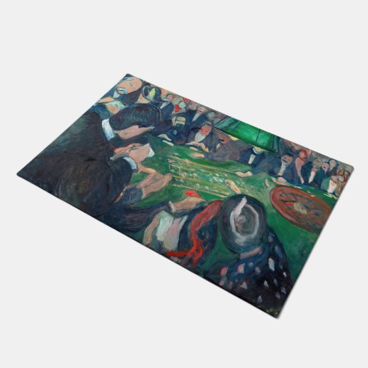 Paillasson Edvard Munch - Table de roulette à Monte Carlo (Incliné)