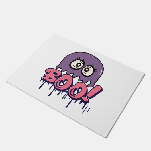 Paillasson Effrayant Boo (Incliné)