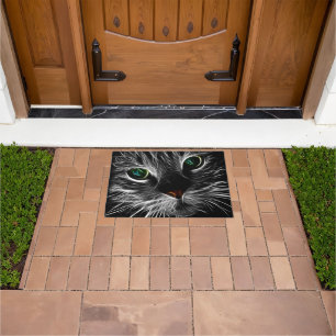 Paillasson Éffrayant Chat Feline Soul Spirit Animal