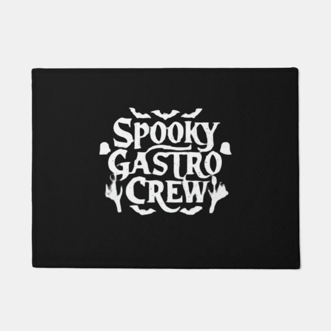 Paillasson Éffrayant Gastro Crew Gastro Nurse Halloween Class (Devant)