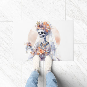 Paillasson Éffrayant Halloween Squelette Porte Mat