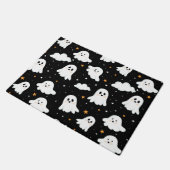 Paillasson Éffrayant mignon Halloween Ghost Nuageux Star Sky (Incliné)