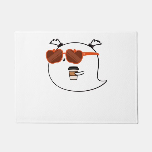 Paillasson Éffrayante saison mignonne Ghost Classic T-Shirt (Devant)