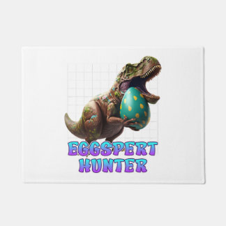 Paillasson Eggspert Oeufs de Pâques Chasse Dinosaure Bunnies