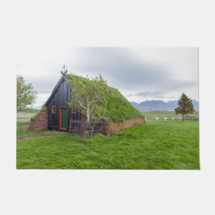 Paillasson Eglise Vidimyri Turf dans le nord de l'Islande