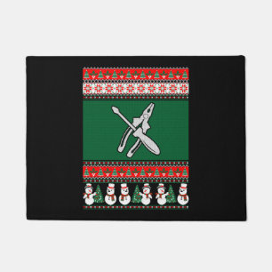 Paillasson Électricien Vilain Chandail de Noël