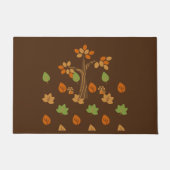 Paillasson Élégant arbre et feuille de automne élégant (Devant)