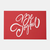 Paillasson Elégant Be Joyful Holiday Design (Devant)