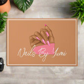 Paillasson Élégant Chic Marque Salon À ongles Bienvenue Artis