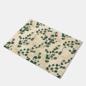 Paillasson Elégant Crème Or Whimsical Eucalyptus Verdure (Incliné)