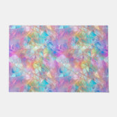 Paillasson Élégant Iridescente Motif en verre de qualité : Lu (Devant)