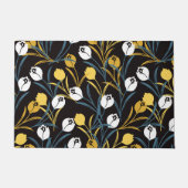 Paillasson Élégant motif floral de Tulipe (Devant)
