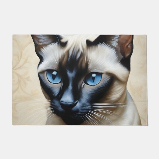 Paillasson Elegant Siamese Cat (Devant)