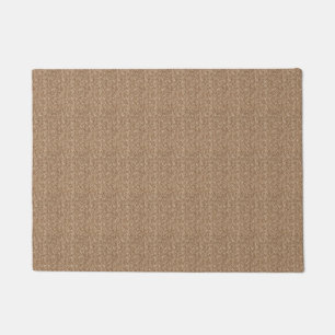 Paillasson Élégant simple fibre de bambou naturel mat de port