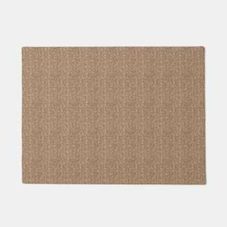 Paillasson Élégant simple fibre de bambou naturel mat de port